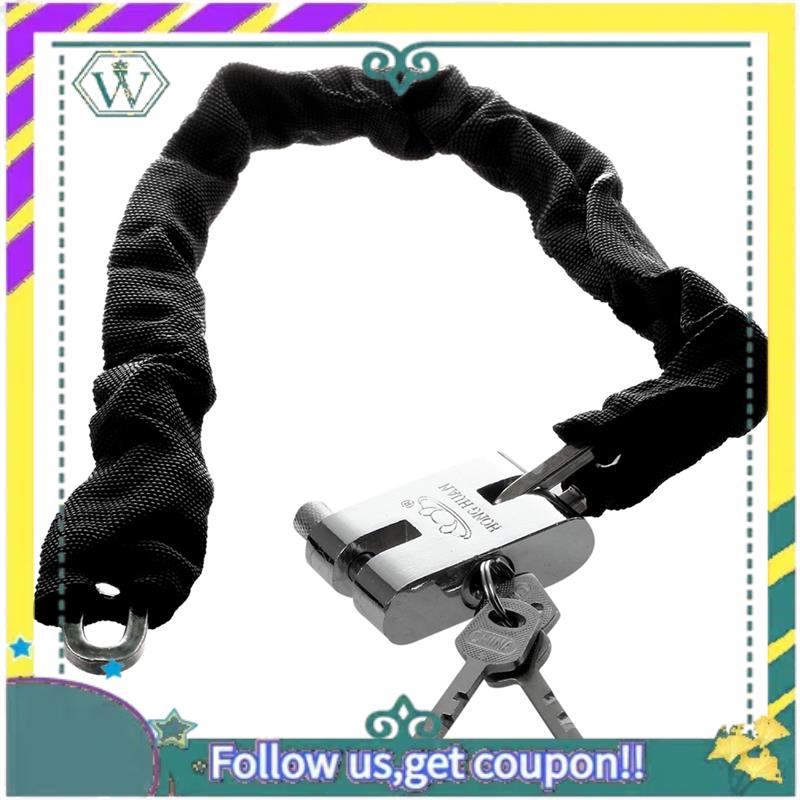 Commuter Bike Lock - อัพเกรดล็อคจักรยาน 101 ซม.โลหะ Anti-Theft MTB ROAD