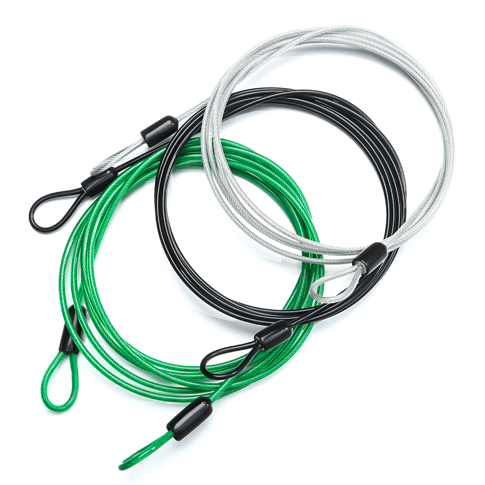 Cable Lock Flexible - 0.5/1/2M อุปกรณ์จักรยานล็อคจักรยานลวดขี่จักรยาน Strong สายเหล็กล็อค MTB ROAD