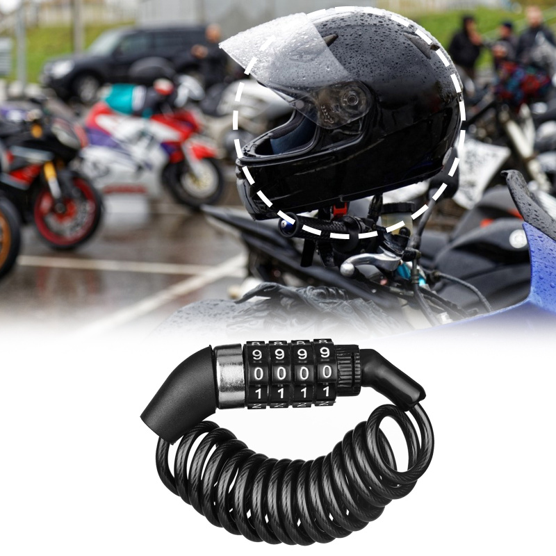 D1 สายล็อคกันขโมยสำหรับมอเตอร์ - Chain Lock Combination บทวิจารณ์และราคา